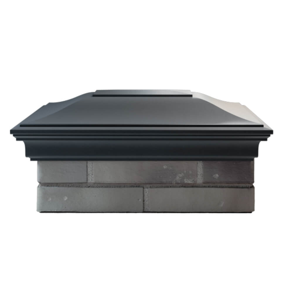 Колпак Zking Монблан Серый на столб 2х1.5 кирпича (515х385мм) в Нальчике фото