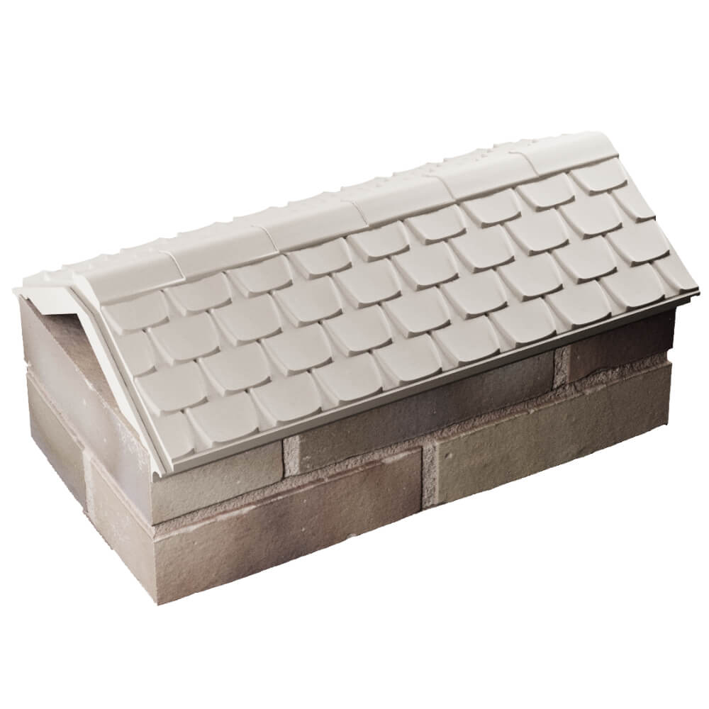 Парапет Zking Эльбрус Бежевый с посадкой на 1 кирпич (255мм) в Нальчике фото