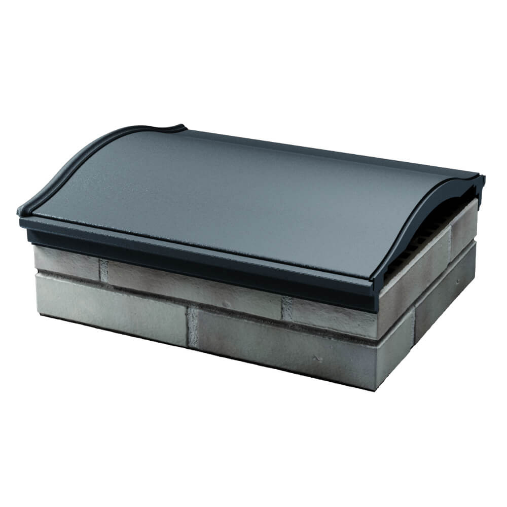 Парапет Zking Монблан Серый посадка на 1.5 кирпича (355/385мм) в Нальчике фото