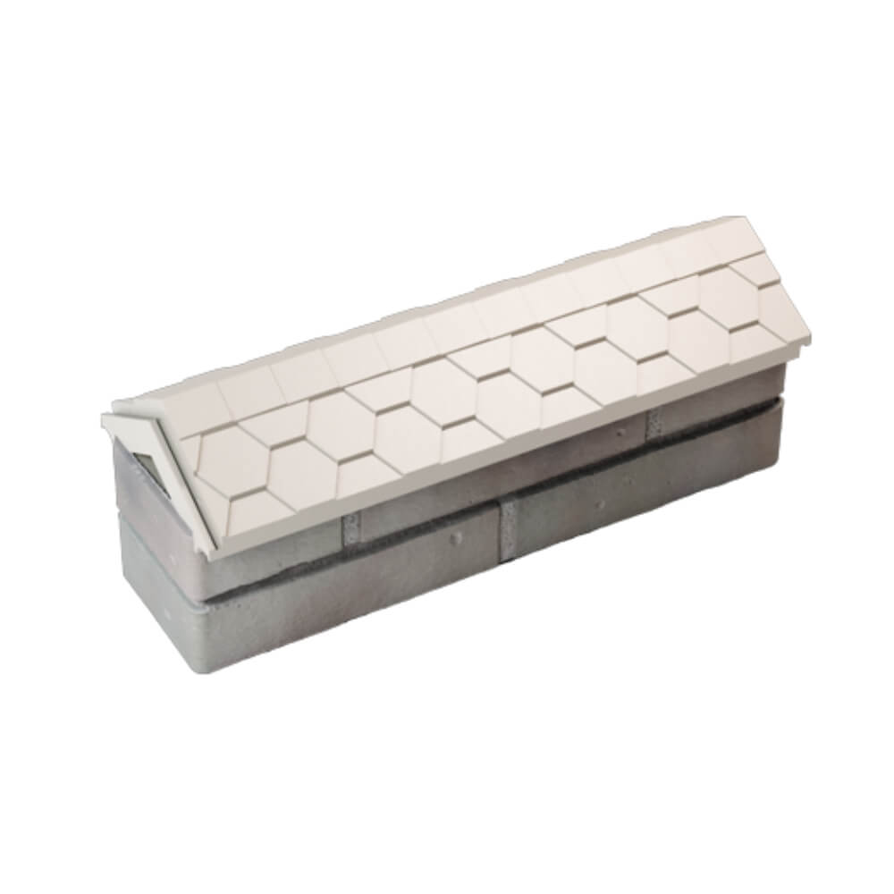 Парапет Zking Эверест Бежевый с посадкой на 0.5 кирпича (130мм) в Нальчике фото