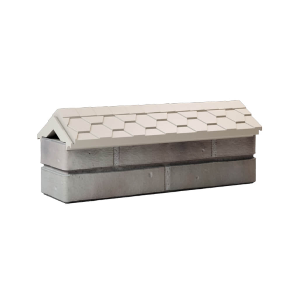 Парапет Zking Эверест Бежевый с посадкой на 0.5 кирпича (130мм) Нальчик фото