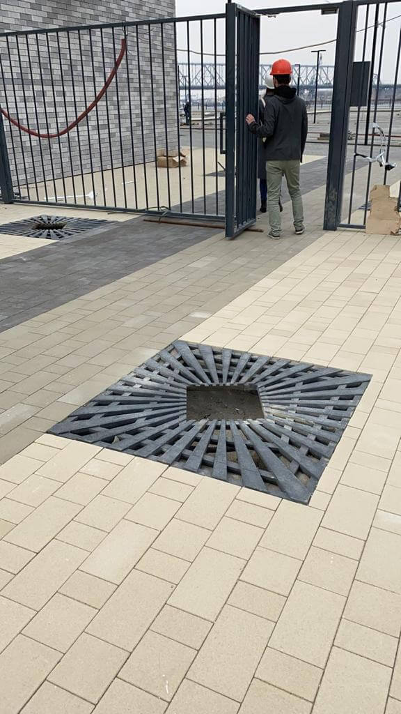 Приствольная решетка для дерева ZKING ATMOSPHERE 1.2х1.2м Черная в Нальчике фото