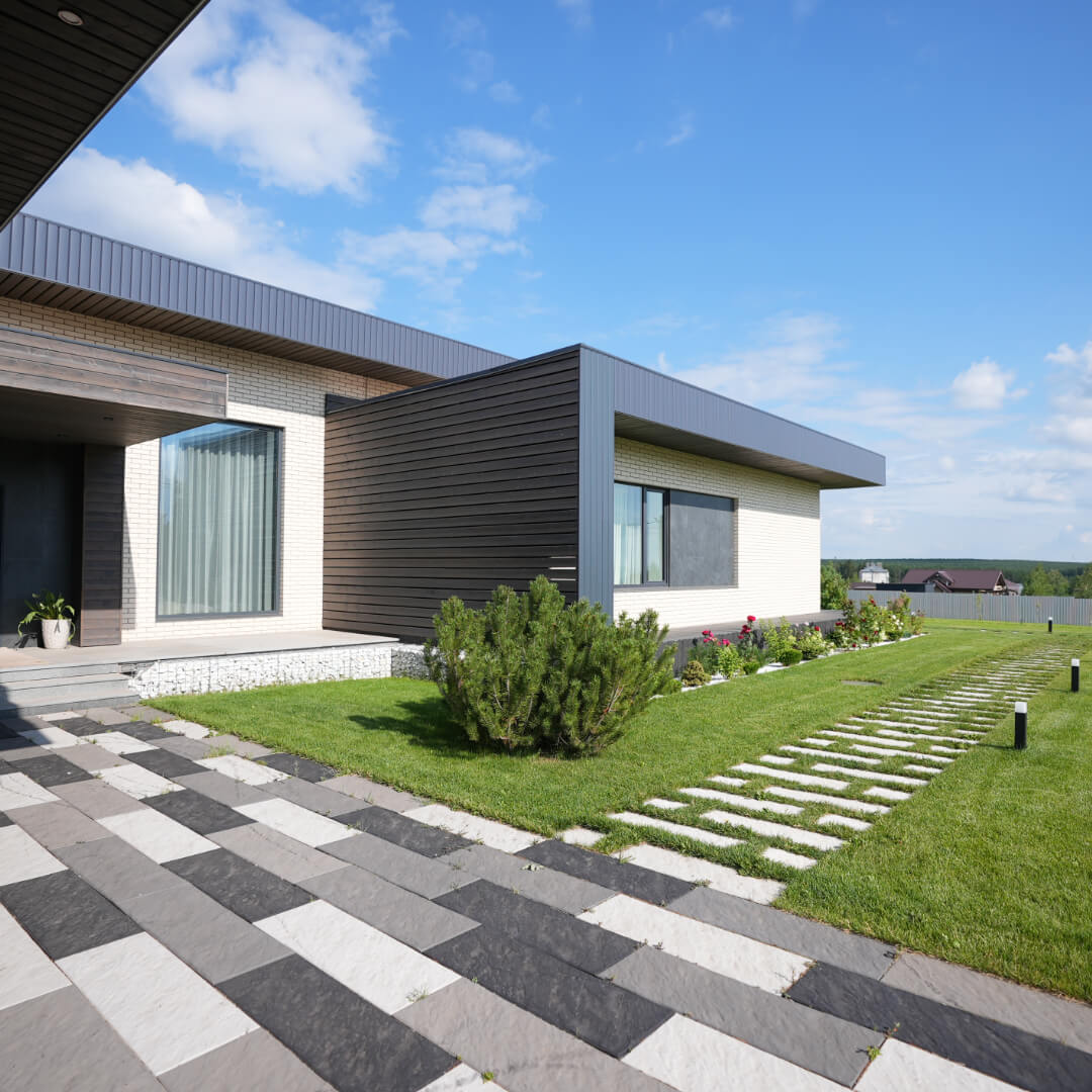 Шаговая плита STONE Светлая Галька 990х330х55мм в Нальчике фото