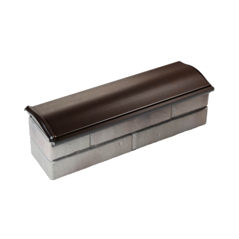 Парапет Zking Монблан Коричневый посадка на 0.5 кирпича (130мм) в Нальчике фото