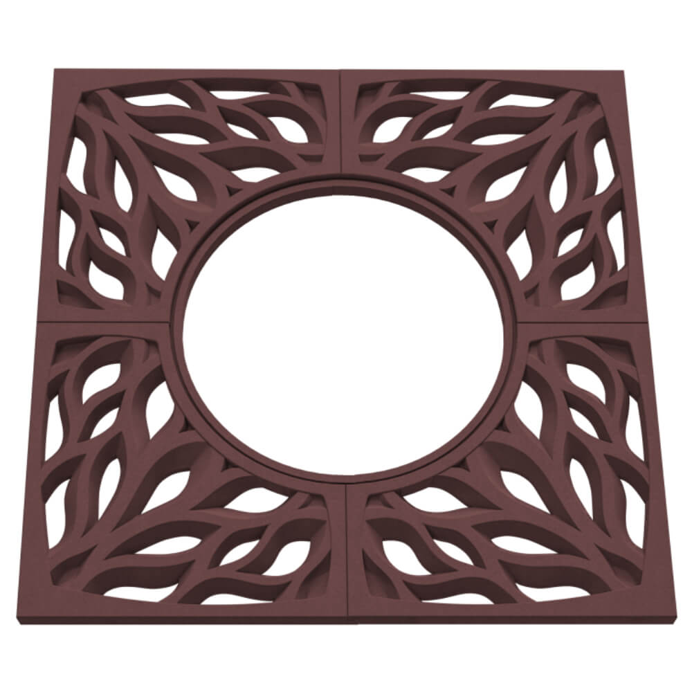 Приствольная решетка для дерева ZKING CRUST 1.2х1.2м Коричневая в Нальчике фото