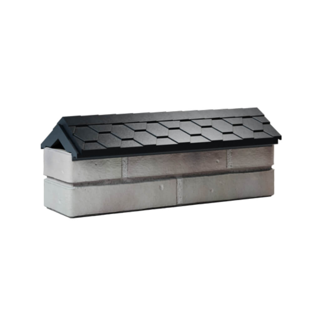 Парапет Zking Эверест Черный с посадкой на 0.5 кирпича (130мм) Нальчик фото