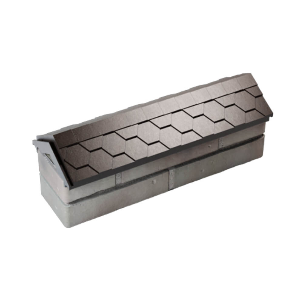 Парапет Zking Эверест Коричневый с посадкой на 0.5 кирпича (130мм) в Нальчике фото