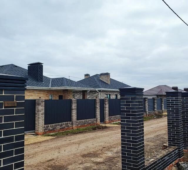 Колпак Zking Бона ХайТек Серый на столб 1.5х1.5 кирпича (385х385мм) в Нальчике фото