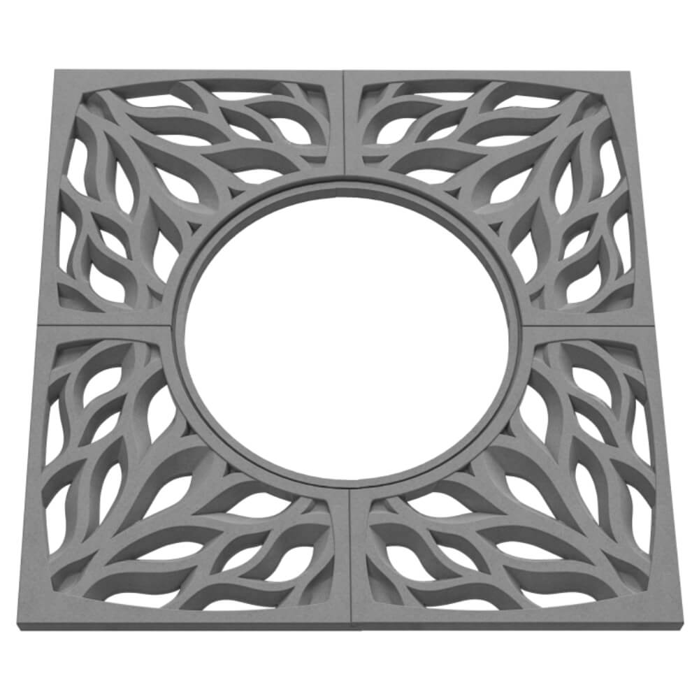 Приствольная решетка для дерева ZKING CRUST 1.2х1.2м Серая в Нальчике фото