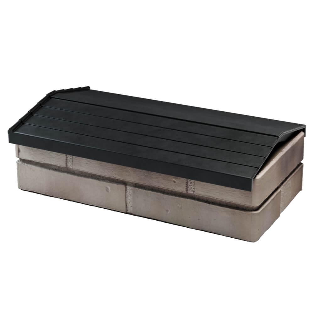 Парапет Zking Бона ХайТек Черный с посадкой на 1 кирпич (200/225/255мм) в Нальчике фото