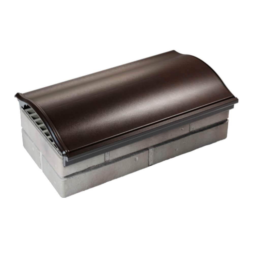 Парапет Zking Монблан Коричневый посадка на 1 кирпич (200/225/255мм) в Нальчике фото