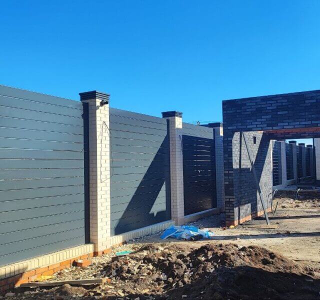 Колпак Zking Бона ХайТек Серый на столб 1.5х1.5 кирпича (385х385мм) в Нальчике фото