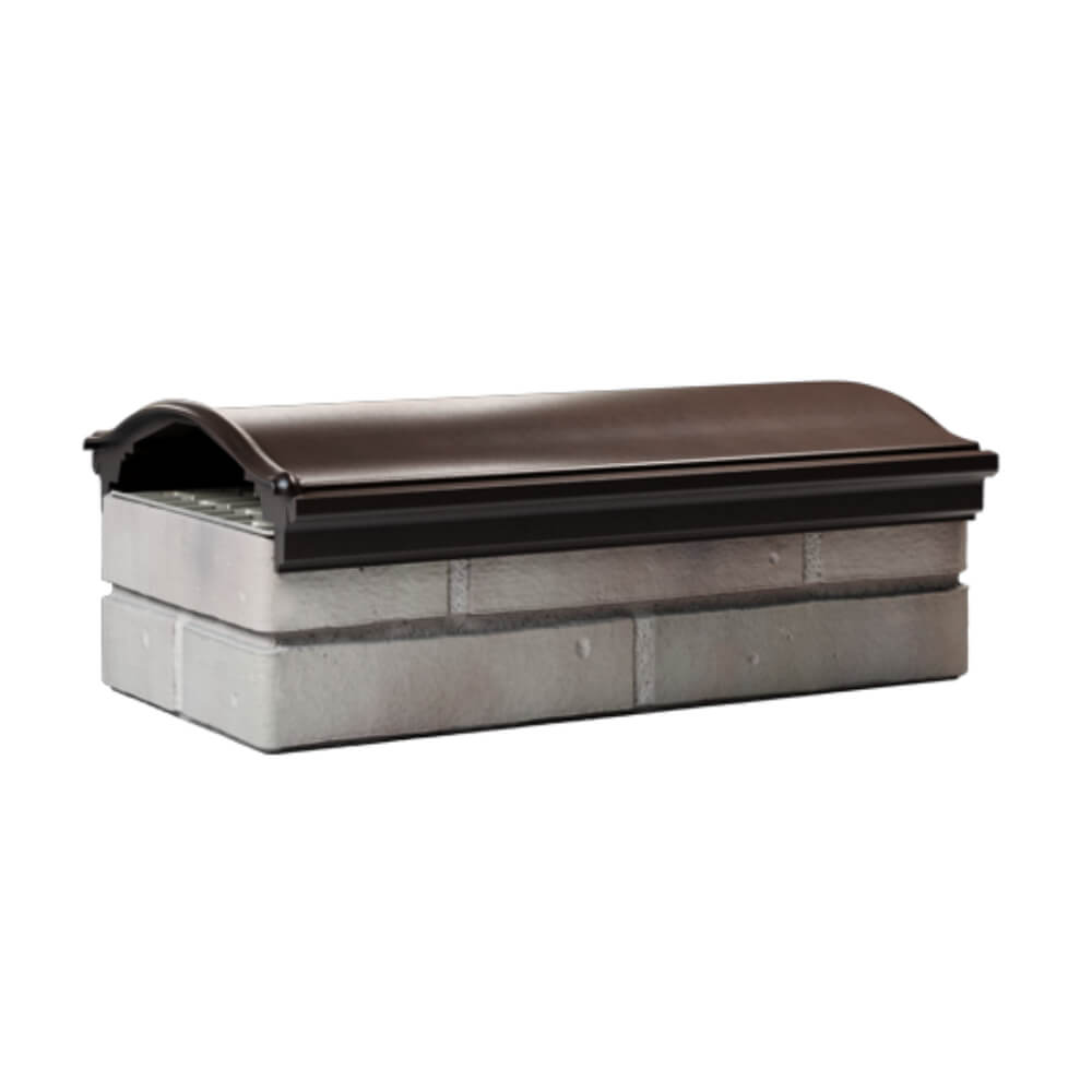 Парапет Zking Монблан Коричневый посадка на 1 кирпич (200/225/255мм) Нальчик фото