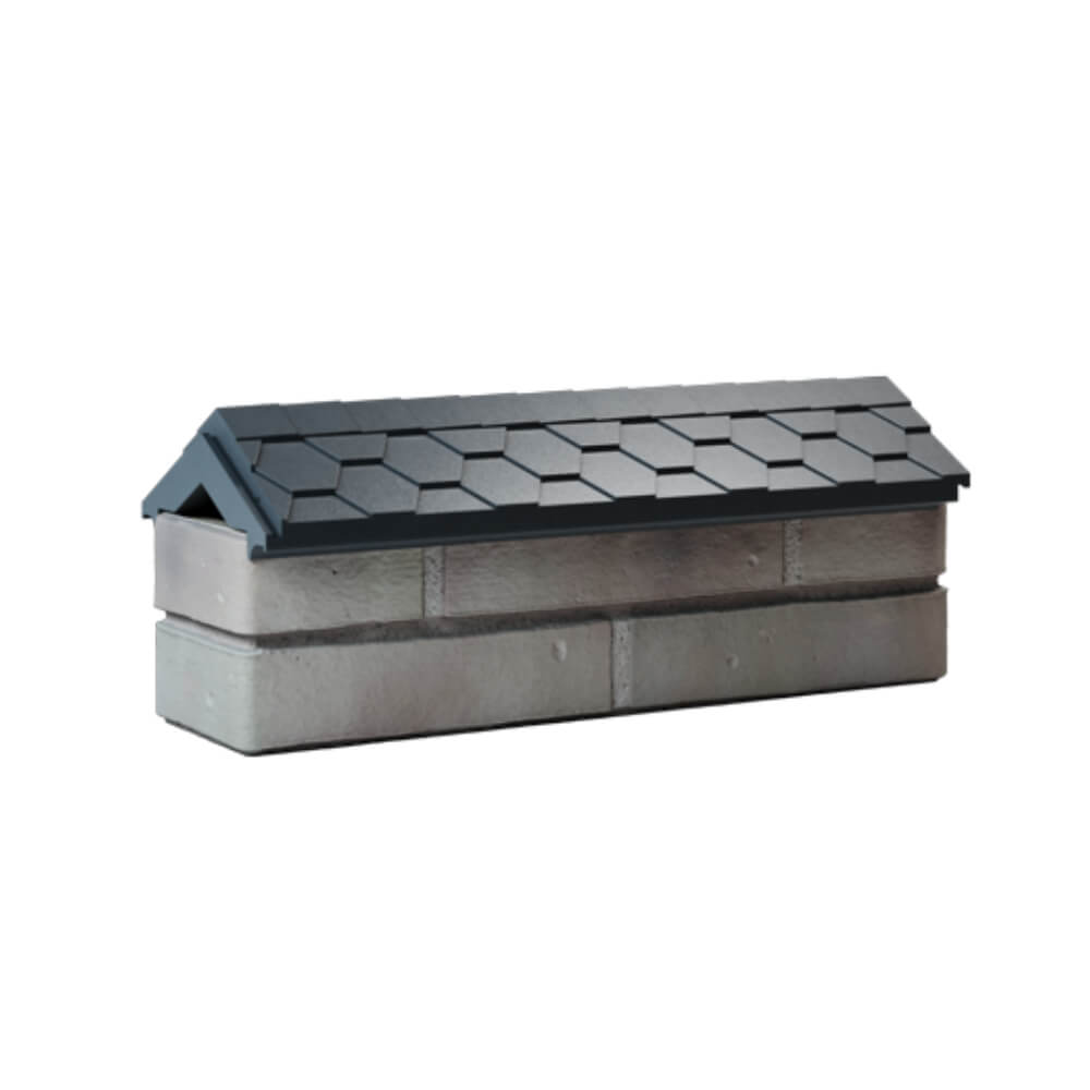 Парапет Zking Эверест Серый с посадкой на 0.5 кирпича (130мм) Нальчик фото