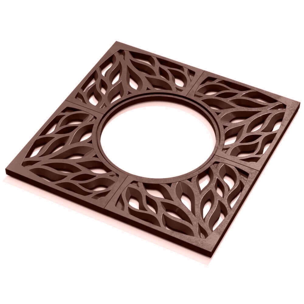 Приствольная решетка для дерева ZKING CRUST 1.2х1.2м Коричневая в Нальчике фото