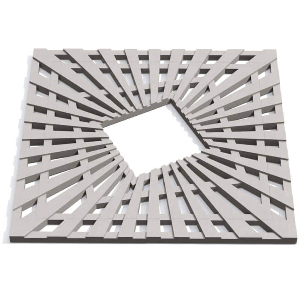 Приствольная решетка для дерева ZKING ATMOSPHERE 1.2х1.2м Бежевая Нальчик фото