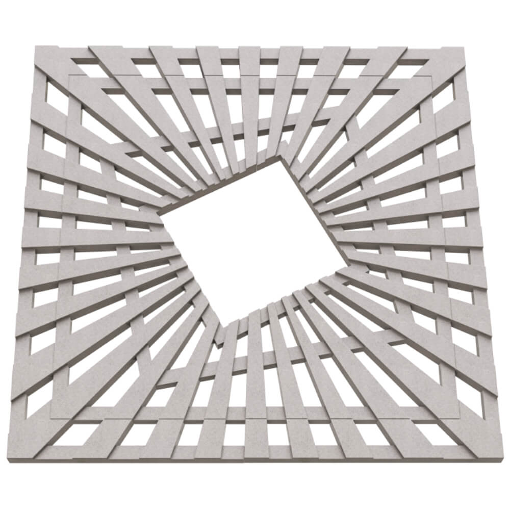 Приствольная решетка для дерева ZKING ATMOSPHERE 1.2х1.2м Бежевая в Нальчике фото