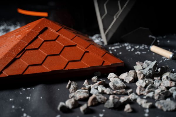 Колпак Zking Эверест Красный на столб 1.5х1.5 кирпича (390х390мм) в Нальчике фото