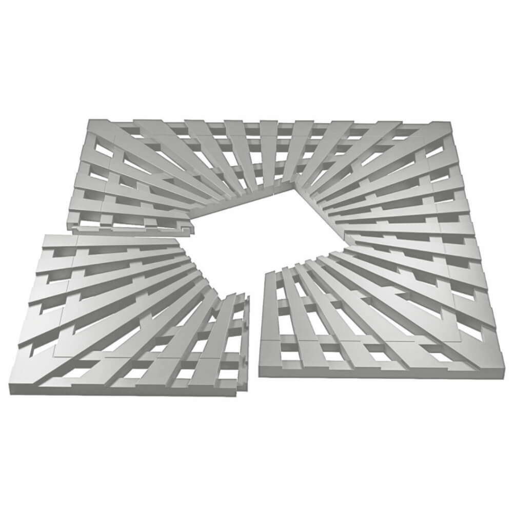 Приствольная решетка для дерева ZKING ATMOSPHERE 1.2х1.2м Бежевая в Нальчике фото