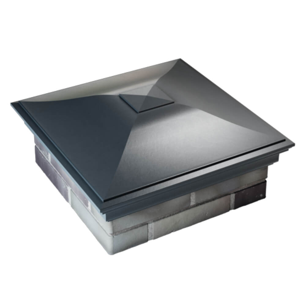 Колпак Zking Монблан Серый на столб 2х2 кирпича (515х515мм) Нальчик фото