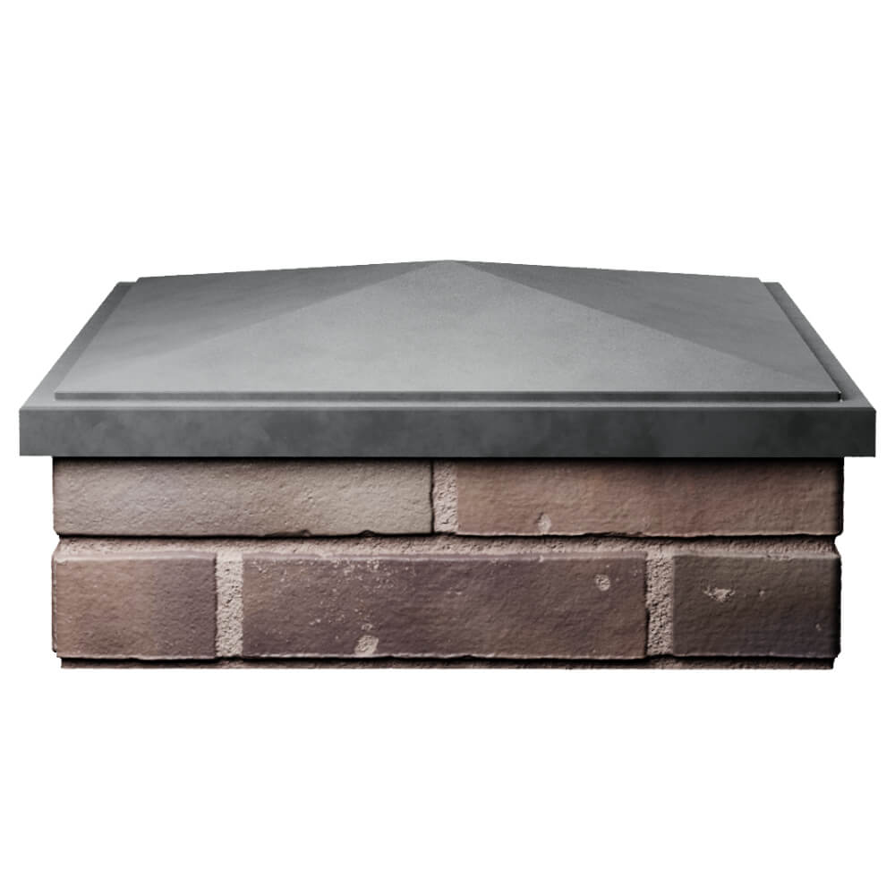 Колпак Zking БонаМоно Серый на столб 2х2 кирпича (515х515, 530х530мм) Нальчик фото