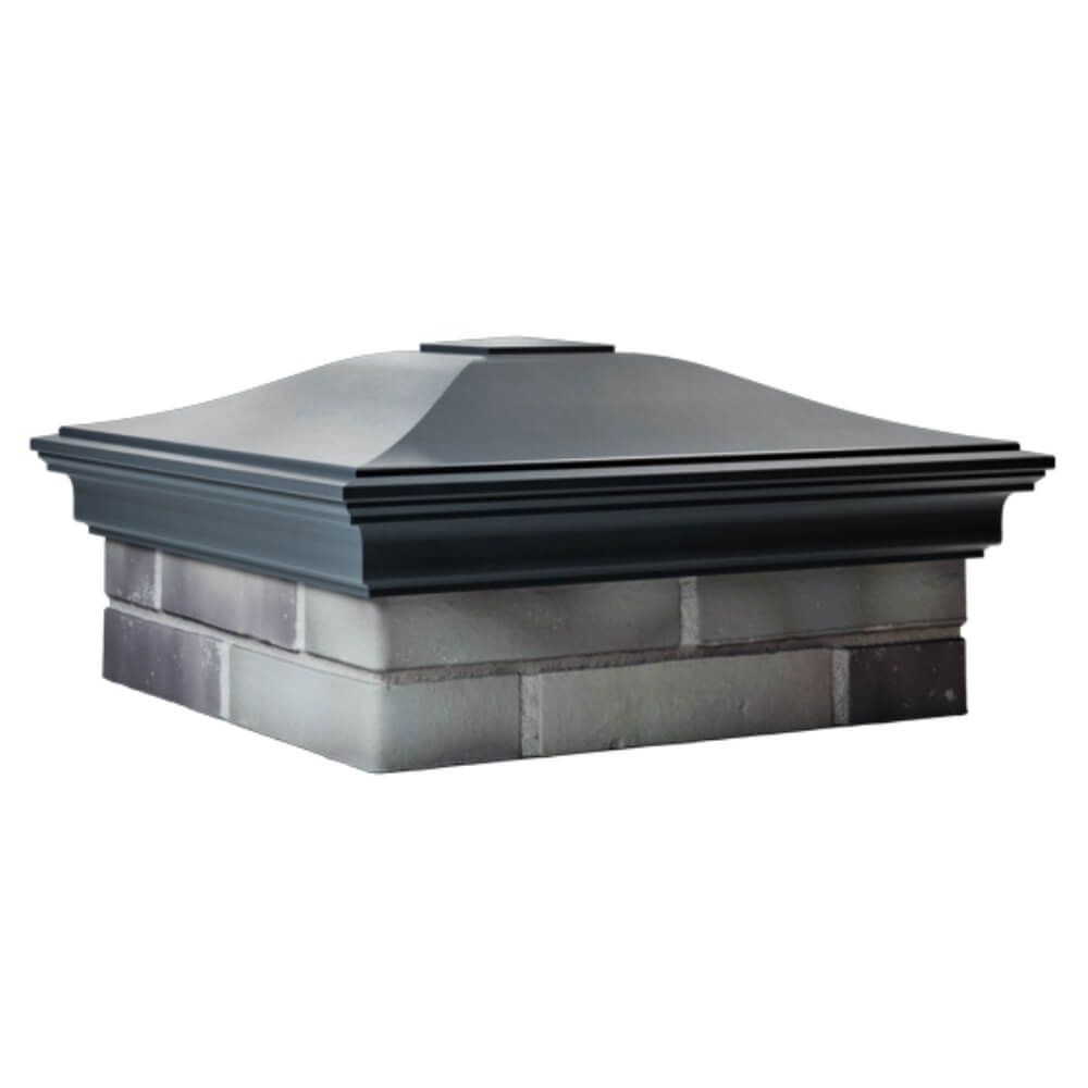 Колпак Zking Монблан Серый на столб 2х2 кирпича (515х515мм) в Нальчике фото