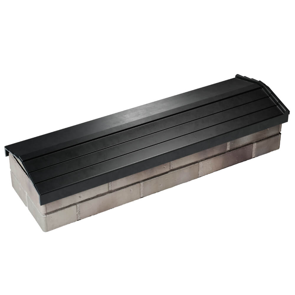 Парапет Zking Бона ХайТек Черный посадка на 0.5 кирпича (130мм) в Нальчике фото