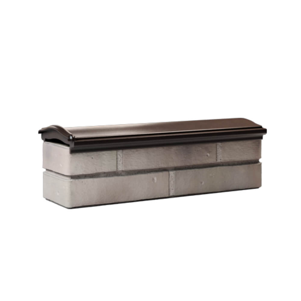 Парапет Zking Монблан Коричневый посадка на 0.5 кирпича (130мм) Нальчик фото