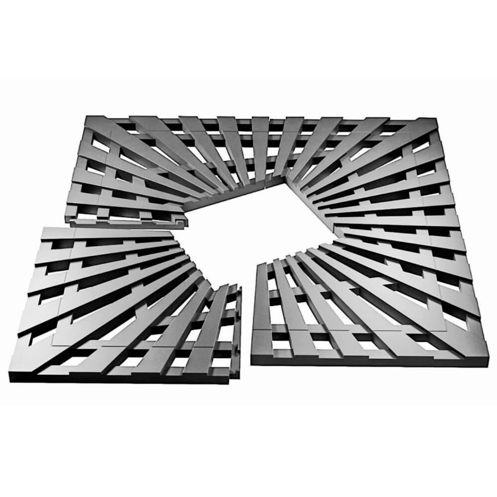 Приствольная решетка для дерева ZKING ATMOSPHERE 1.2х1.2м Серая в Нальчике фото