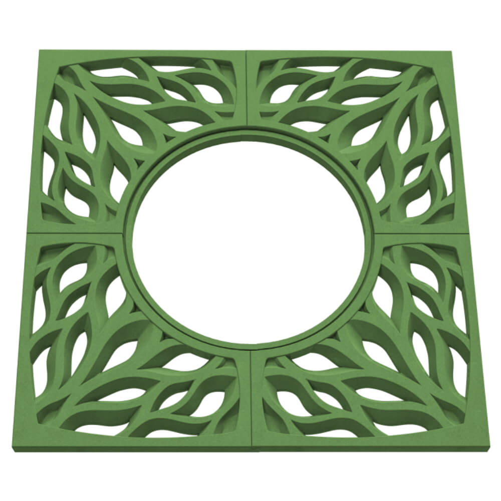 Приствольная решетка для дерева ZKING CRUST 1.2х1.2м Зеленая в Нальчике фото