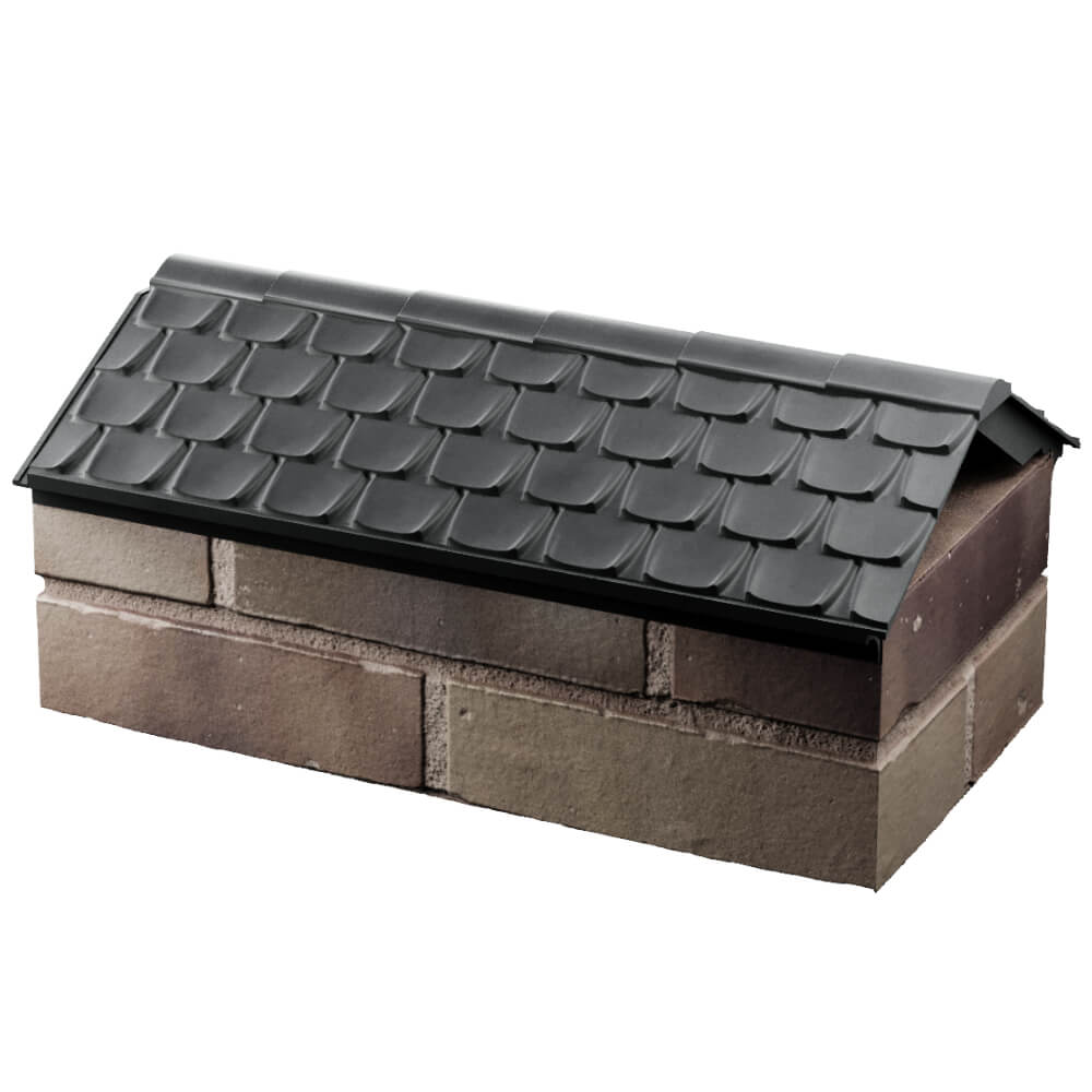 Парапет Zking Эльбрус Серый с посадкой на 1 кирпич (255мм) в Нальчике фото