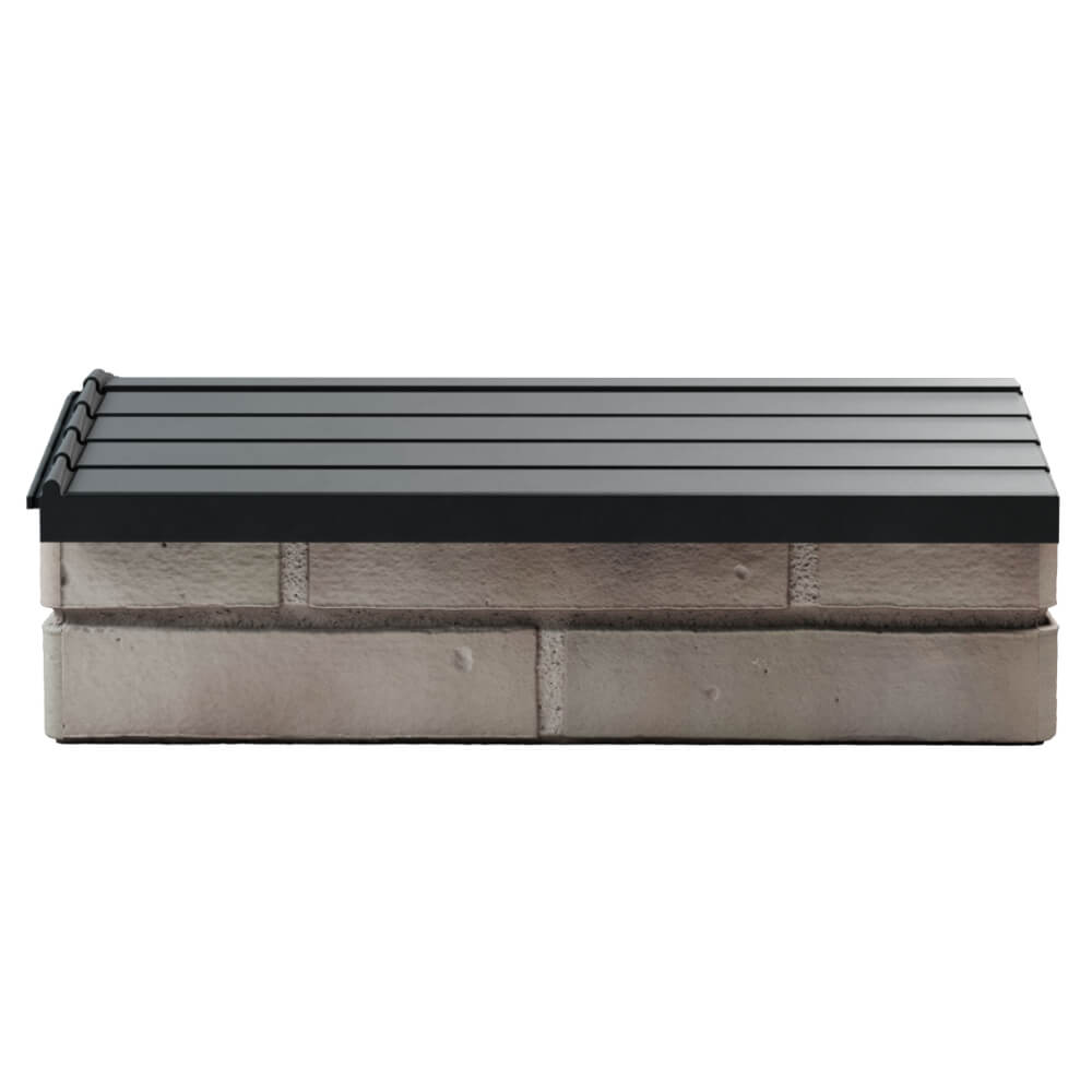 Парапет Zking Бона ХайТек Серый с посадкой на 1 кирпич (200/225/255мм) в Нальчике фото