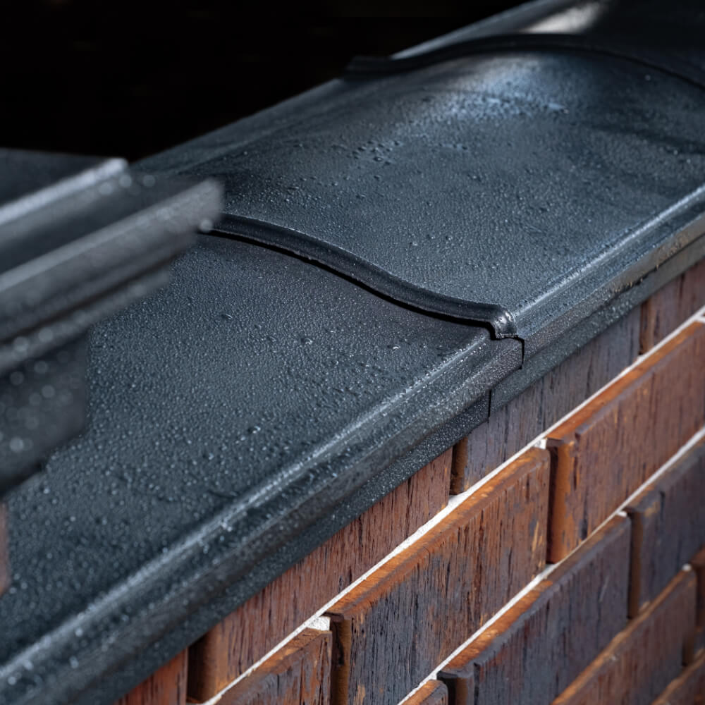 Парапет Zking Монблан Черный посадка на 0.5 кирпича (130мм) в Нальчике фото