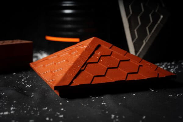 Колпак Zking Эверест Красный на столб 1.5х1.5 кирпича (390х390мм) в Нальчике фото