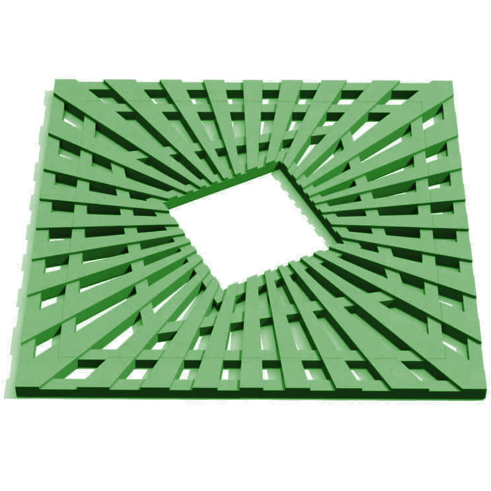 Приствольная решетка для дерева ZKING ATMOSPHERE 1.2х1.2м Зеленая Нальчик фото