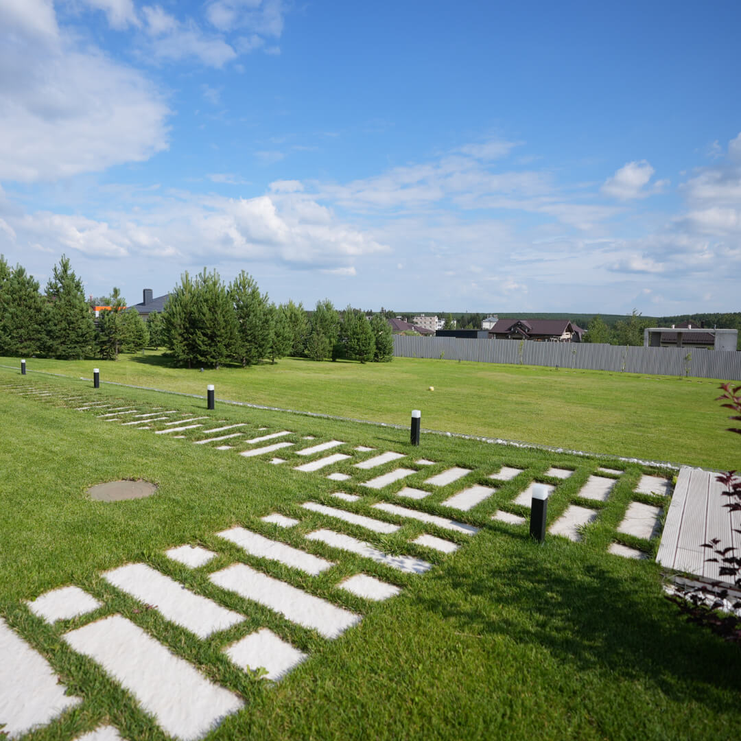 Шаговая плита STONE Светлая Галька 990х330х55мм в Нальчике фото