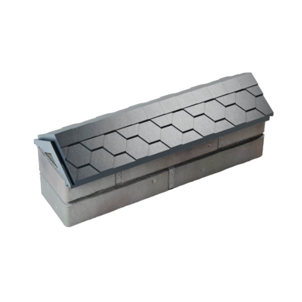 Парапет Zking Эверест Серый с посадкой на 0.5 кирпича (130мм) в Нальчике фото